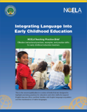 Integrating Language Into Early Childhood Education