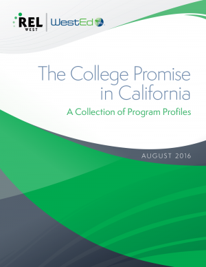 Cover for The College Promise in California: A Collection of Program Profiles