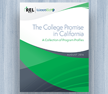 Cover for The College Promise in California: A Collection of Program Profiles