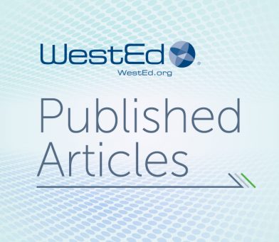 Published Articles by WestEd