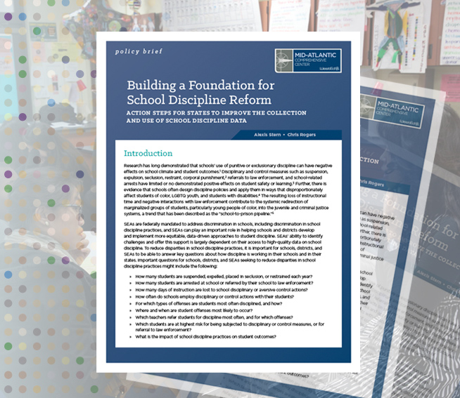 Building Foundation for School Discipline Reform
