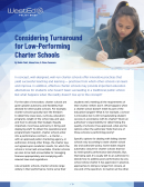 Considering Turnaround for Low-Performing Charter Schools