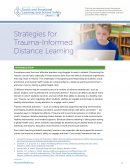 Strategies for Trauma-Informed Distance Learning