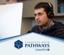 Carnegie Math Pathways - Student on computer