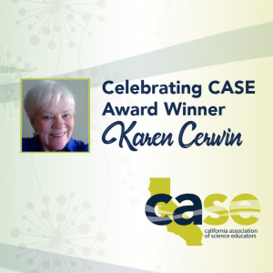 Karen Cerwin CASE Award Graphic