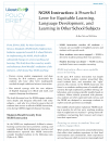 NGSS Instruction: A Powerful Lever for Equitable Learning, Language Development, and Learning in Other School Subjects