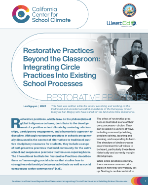 Restorative Practices Beyond the Classroom: Integrating Circle Practices Into Existing School Processes