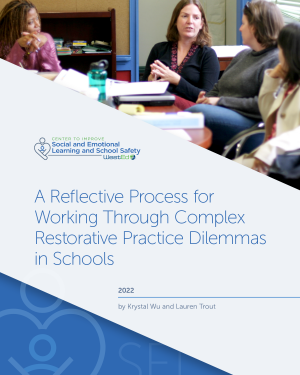 A Reflective Process for Working Through Complex Restorative Practice Dilemmas in Schools