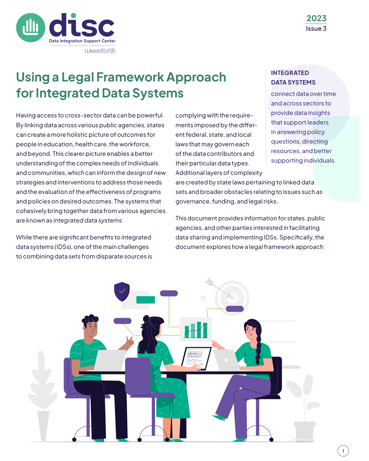 Using a Legal Framework Approach for Integrated Data Systems