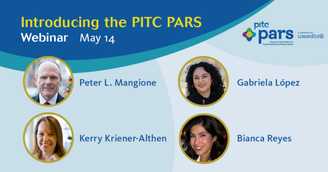 Introducing the PITC PARS Webinar May 14