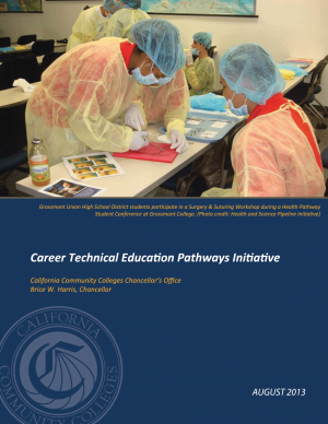 Cover image for 2013 Annual Career Technical Education Pathways Initiative Report