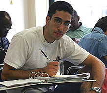 Photo of an adult student