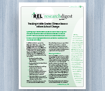 News: Cover for REL West Research Digest (April 2015)