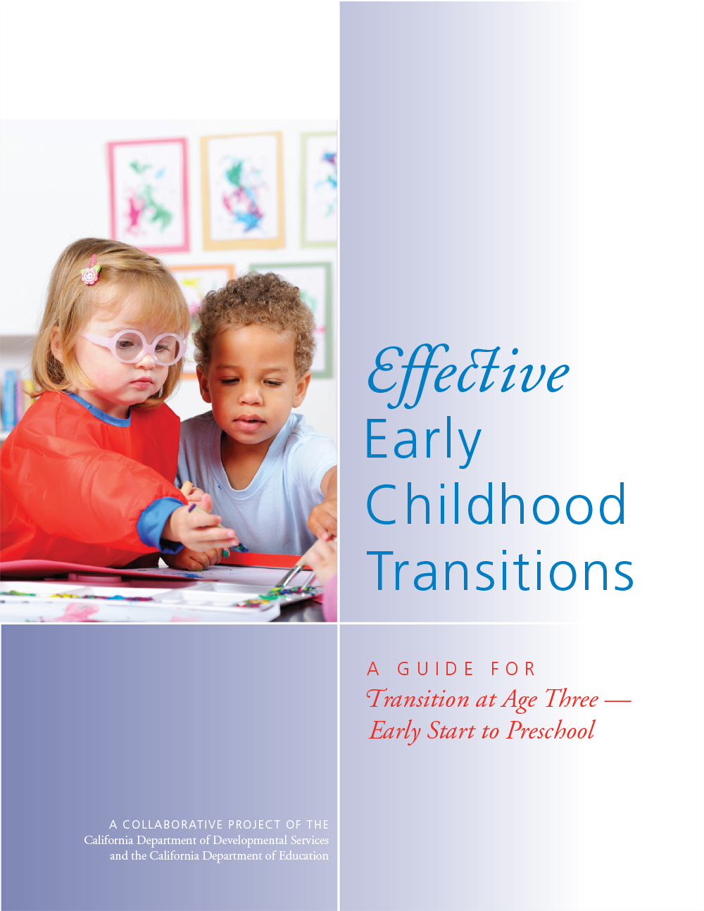 Cover image for Effective Early Childhood Transitions: A Guide for Transition at Age Three—Early Start to Preschool