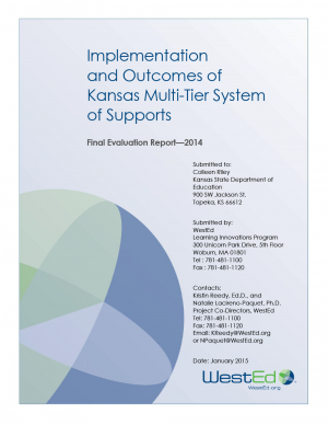 Cover image of Implementation and Outcomes of Kansas Multi-Tier System of Supports: Final Evaluation Report 2014