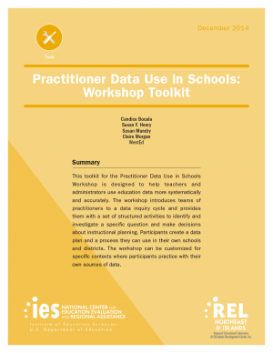 Cover image for Practitioner Data Use in Schools